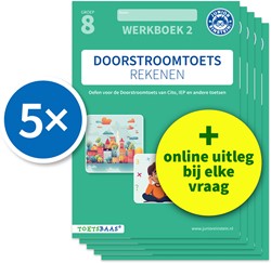 Doorstroomtoets Rekenen – Werkboek 2 + Online video-uitleg (set van 5) Doorstroomtoets Rekenen – Werkboek 2 + Online video-uitleg (set van 5)
