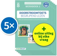 Doorstroomtoets Begrijpend lezen – Werkboek 1 + Online video-uitleg (set van 5) Doorstroomtoets Begrijpend lezen – Werkboek 1 + Online video-uitleg (set van 5)