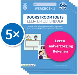 Doorstroomtoets Leer- en Oefenboek – Werkboek 1 + Online video-uitleg (set van 5) Doorstroomtoets Leer- en Oefenboek – Werkboek 1 + Online video-uitleg (set van 5)