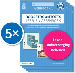 Deel 2 Doorstroomtoets Leer- en Oefenboek – Werkboek 2 + Online uitlegvideo’s (set van 5) Doorstroomtoets Leer- en Oefenboek – Werkboek 2 + Online uitlegvideo’s (set van 5)