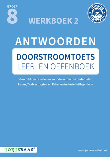 Deel 2 Doorstroomtoets Leer- en Oefenboek – Antwoordenboek 2 Doorstroomtoets Leer- en Oefenboek – Antwoordenboek 2