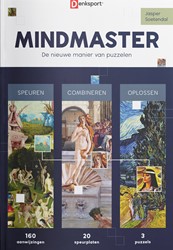 Denksport Puzzelboek Mindmaster Puzzelen - thema kunst