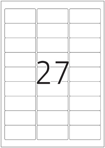 Naambadge etiket HERMA 4511 63.5x29.6mm wit-3