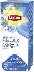 Thee Lipton Relax Kamille 25stuks