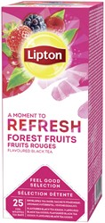 Thee Lipton Refresh Bosvruchten 25stuks