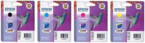 Inktcartridge Epson T0804 geel-2