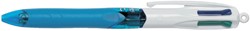 Balpen Bic 4kleuren grip medium