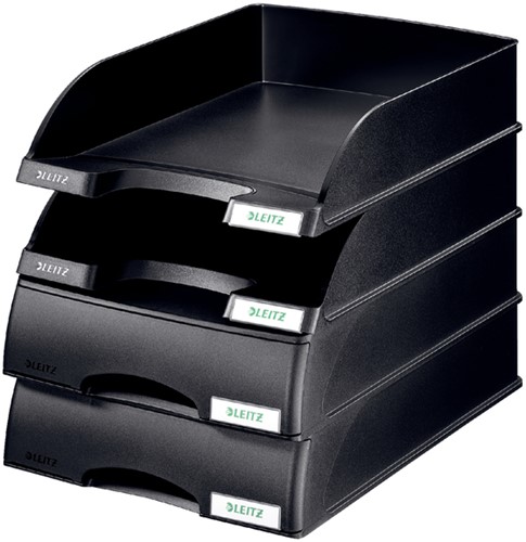 Brievenbak Leitz 5210 Plus zwart met lade-2