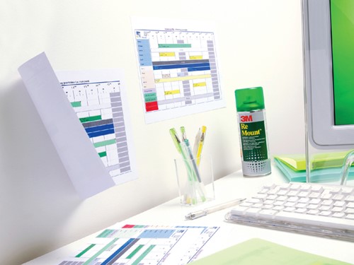 Lijm 3M remount spray spuitbus 400ml-3