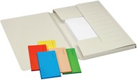 Dossiermap Secolor  Mammoet folio 3 kleppen 270gr grijs-2