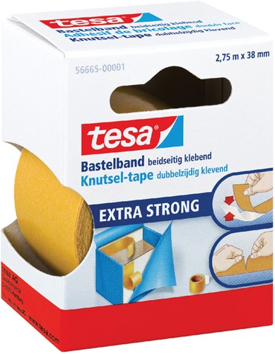 Dubbelzijdige knutseltape tesa® 2,75mx38mm transparant