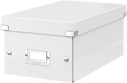 DVD-opbergdoos Leitz Click & Store WOW  gerecycled karton 206x147x352mm wit