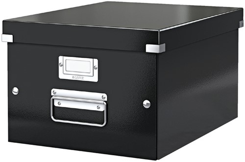Opbergbox Leitz WOW Click & Store 281x200x370mm zwart
