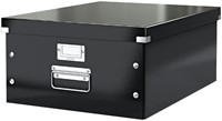 Opbergbox Leitz WOW Click & Store 369x200x482mm zwart