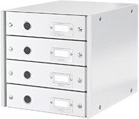 Ladenbox Leitz WOW Click & Store 4 laden wit