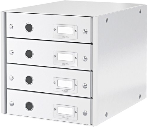 Ladenbox Leitz WOW Click & Store 4 laden wit