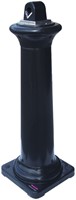 Asbak staand Rubbermaid peukenzuil Tuscan  35,5x35,5x106,7cm zwart-3