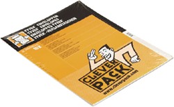 Envelop CleverPack tyvek E4 305x394mm zelfklevend wit 10st