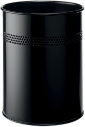 Papierbak Durable 3300-01 15liter 30mm perforatie zwart