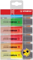 Markeerstift STABILO BOSS 70/6 assorti blister à 6 stuks