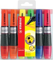 Markeerstift STABILO Luminator 71/6 etui à 6 kleuren