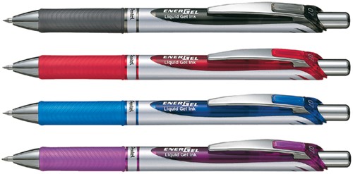 Gelschrijver Pentel Energel BL77 blauw 0.4mm-3
