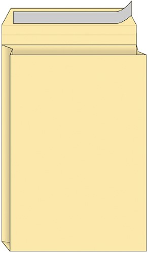 Envelop Raadhuis monsterzak C4P 229x324mm zelfklevend creme
