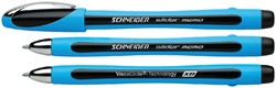 Balpen Schneider Slider Memo extra breed 1.4mm zwart