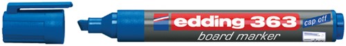 Viltstift edding 363 whiteboard beitel blauw 1-5mm