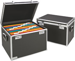 Hangmappenkoffer afsluitbaar Leitz 6714 zwart