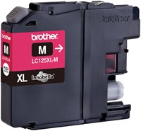 Inktcartridge Brother LC-125XLM rood HC-2