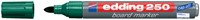Viltstift edding 250 whiteboard rond groen 1.5-3mm
