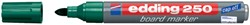 Viltstift edding 250 whiteboard rond groen 1.5-3mm