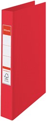Ringband Esselte Vivida A4 2-rings O-mech 25mm PP rood