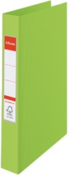 Ringband Esselte Vivida A4 4-rings O-mech 25mm PP groen