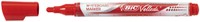 whiteboardmarker Bic Velleda liquid  rond medium rood