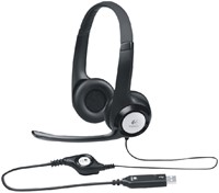 Headset Logitech H390 Over Ear zwart
