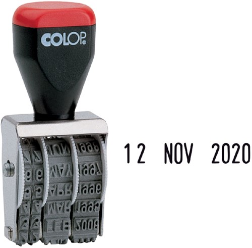 Datumstempel Colop 04000 niet zelfinktend 4mm