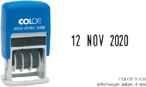 Datumstempel Colop S120 mini-dater 4mm frans-2