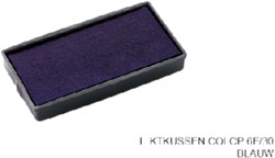 Stempelkussen Colop 6E/30 blauw