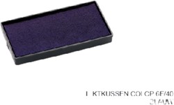 Stempelkussen Colop 6E/40 blauw