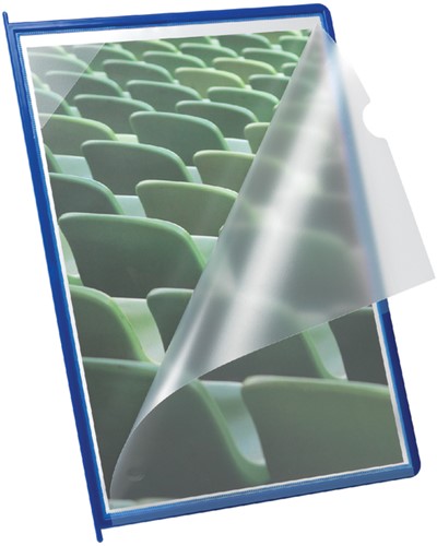 Infotas Flex-O-Frame met pen A4 blauw