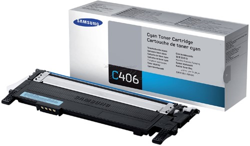 Tonercartridge Samsung CLT-C406S blauw