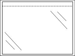 Paklijstenvelop Quantore zelfklevend onbedrukt 162x122mm 1000 stuks