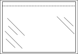 Paklijstenvelop Quantore zelfklevend onbedrukt 225x165mm 1000 stuks