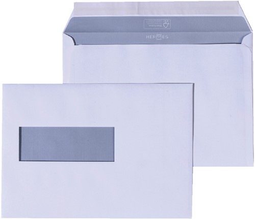 Envelop Hermes EA5 156x220mm venster 4x11links zelfklevend 50 stuks-2