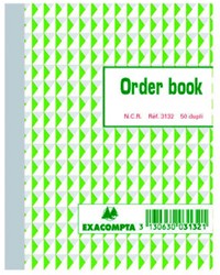 Orderboek Exacompta 135x105mm 50x2vel