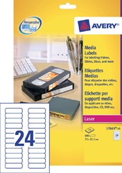 Media etiketten voor printers