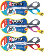 Kinderschaar Maped Sensoft 13cm links display á 12 stuks assorti-3