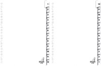 Tabbladen Kangaro 23-gaats PK412CM 1-12 genummerd karton-2